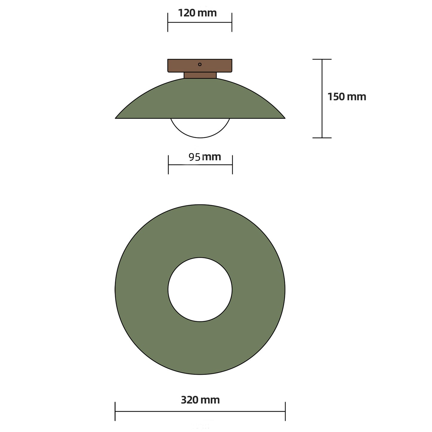 Cream Style Ceiling Light for Entryway Bedroom