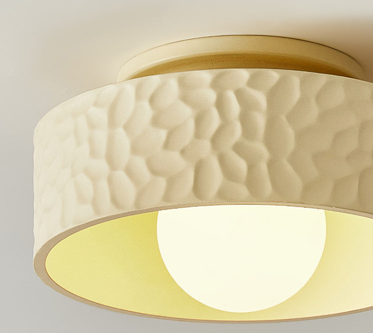 Nordic Cream Style Entrance Hallway Ceiling Lamp