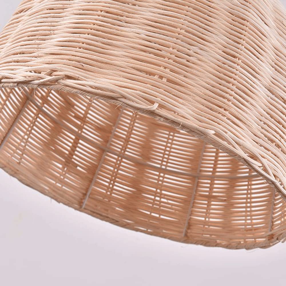 Rattan Pendant Light Handmade Basket Lamp