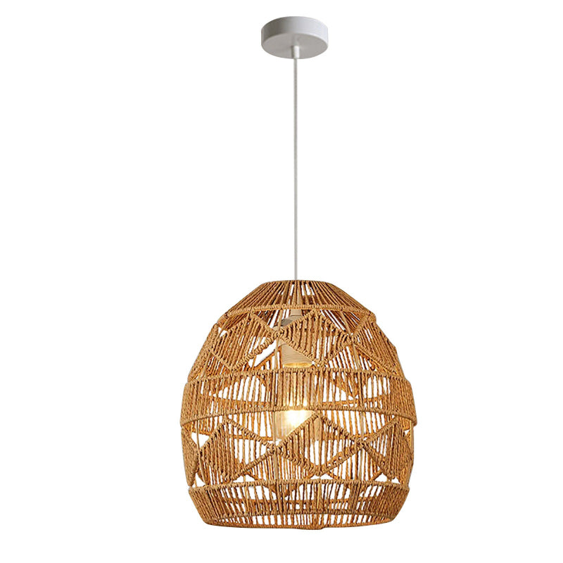 Vintage Rope Pendant Lights Hand-woven