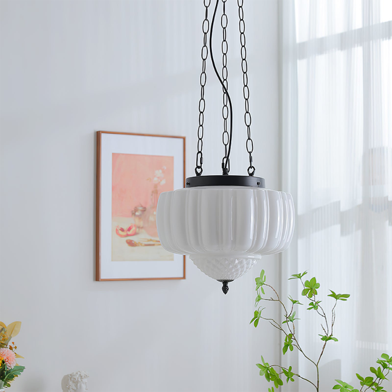 Modern White Minimalists Pendant Light
