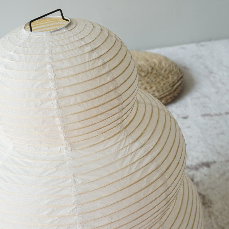 Japanese Simple Rice Paper Desktop Decorative Table Lamp