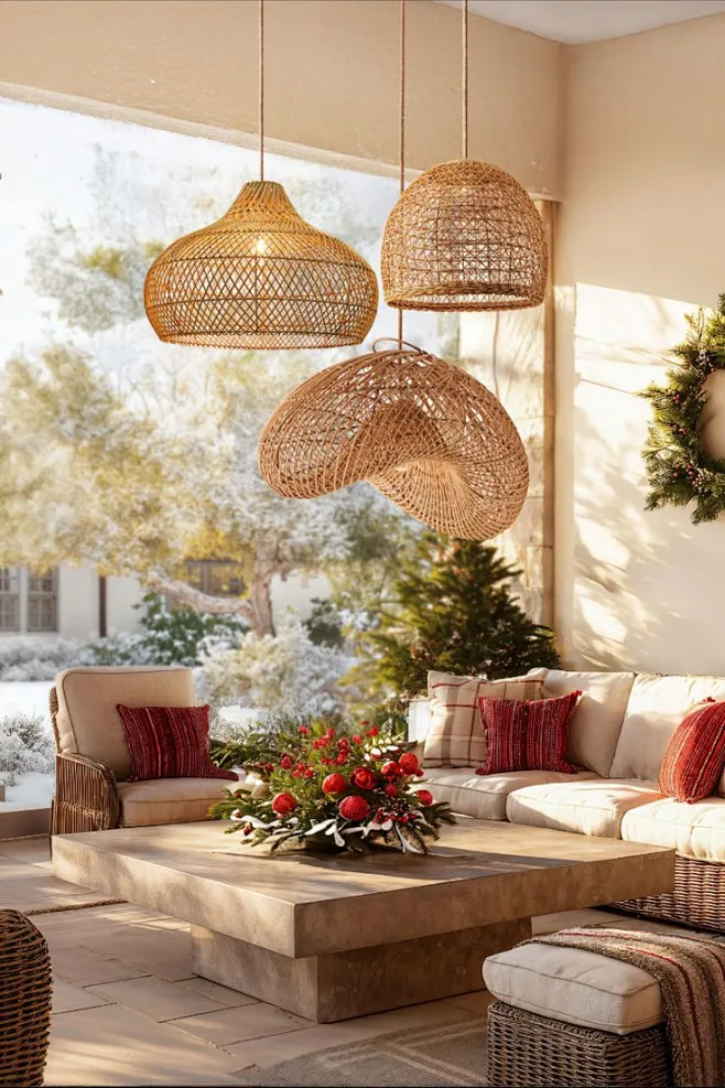 Rattan Pendant Lights