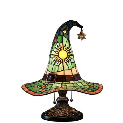 Halloween Witch Hat Lamp – USB LED Tabletop Night Light