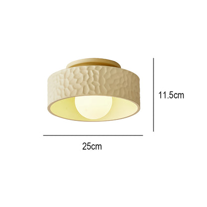 Nordic Cream Style Entrance Hallway Ceiling Lamp