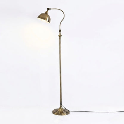 Vintage Adjustable Metal Floor Lamp – Industrial Reading Lamp