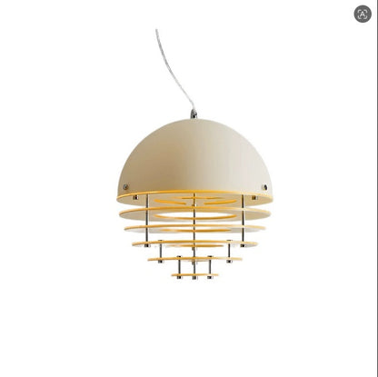 Modern Nordic Multi-Tiered Louvered Pendant Light - Mid-Century Hive Chandelier