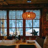 Load image into Gallery viewer, Rattan chandelier retro Japanese style wabi-sabi style bamboo pendant light