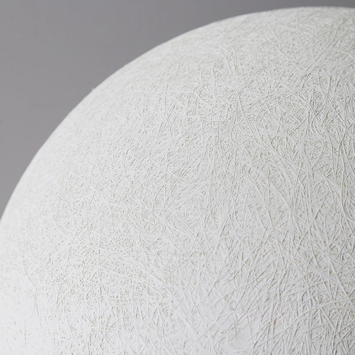 Solar Powered Moon Globe Lamp - Outdoor IP65 Waterproof Hemp Fiber Light
