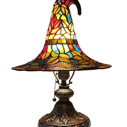 Halloween Witch Hat Lamp – USB LED Tabletop Night Light