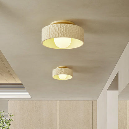 Nordic Cream Style Entrance Hallway Ceiling Lamp