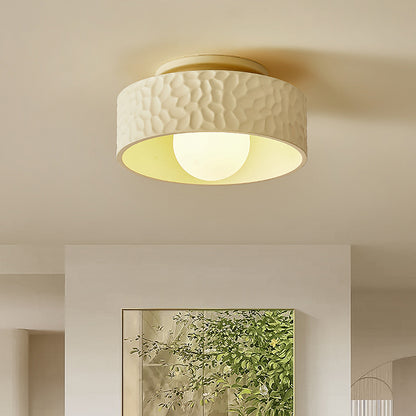 Nordic Cream Style Entrance Hallway Ceiling Lamp