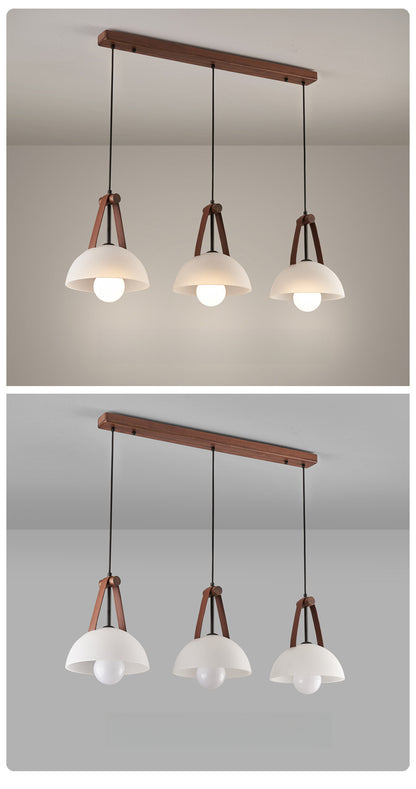 Nordic Modern Creative Glass Pendant Light for Bedroom or Bar Counter