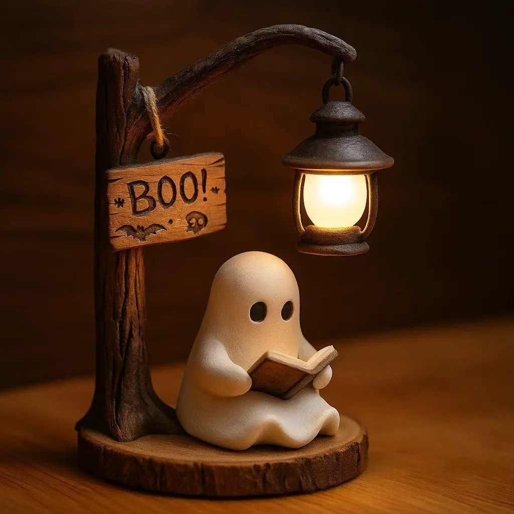 👻 Halloween Ghost Table Lamp