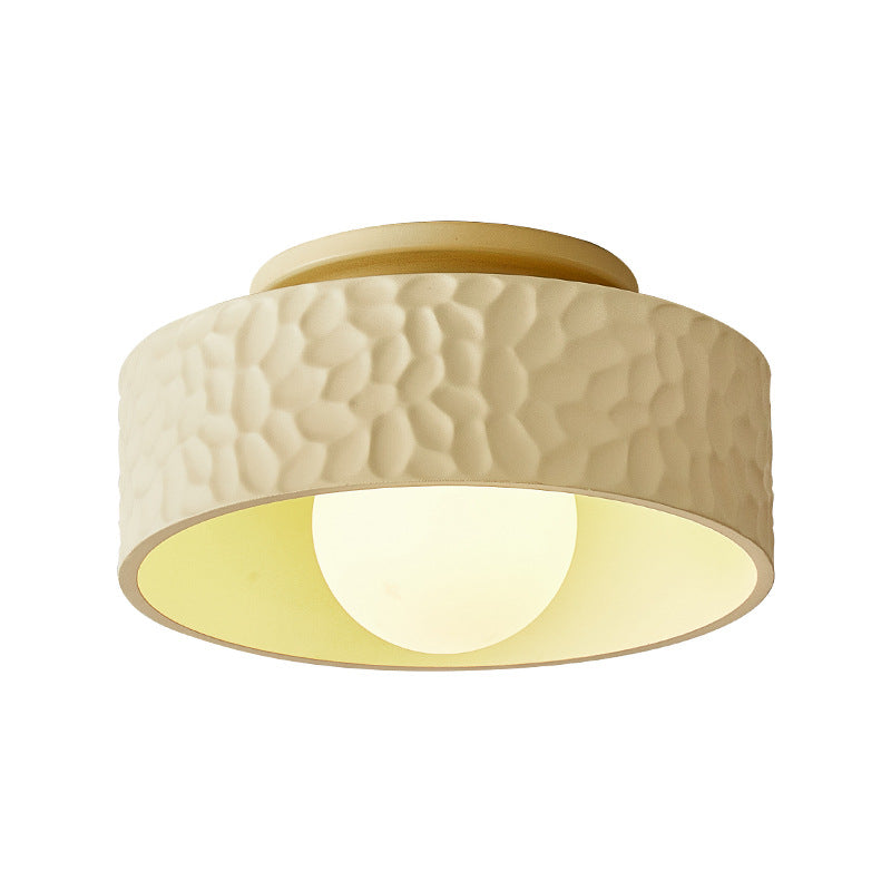 Nordic Cream Style Entrance Hallway Ceiling Lamp