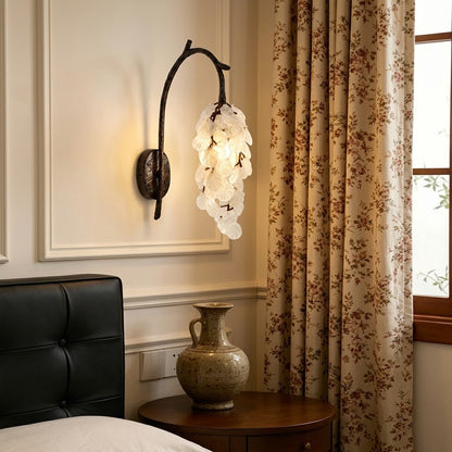 Bronze Branch Petal Wall Light