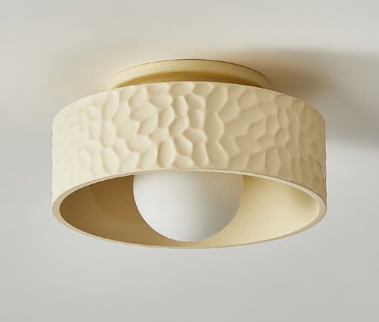 Nordic Cream Style Entrance Hallway Ceiling Lamp