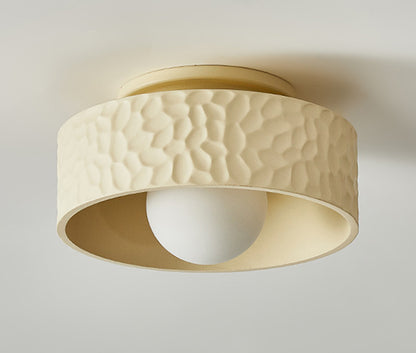 Nordic Cream Style Entrance Hallway Ceiling Lamp
