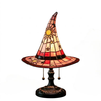 Halloween Witch Hat Lamp – USB LED Tabletop Night Light