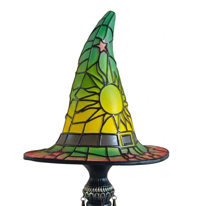 Halloween Witch Hat Lamp – USB LED Tabletop Night Light