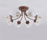 Load image into Gallery viewer, French Vintage Glass Ceiling Light for Living Room