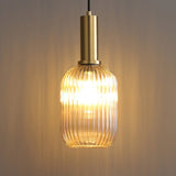 Load image into Gallery viewer, Retro Lantern Shape Stained Glass Pendant Light 