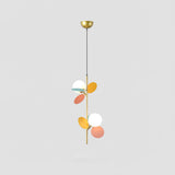 Load image into Gallery viewer, Modern Glass Art Colorful Macaron LED Pendant Light