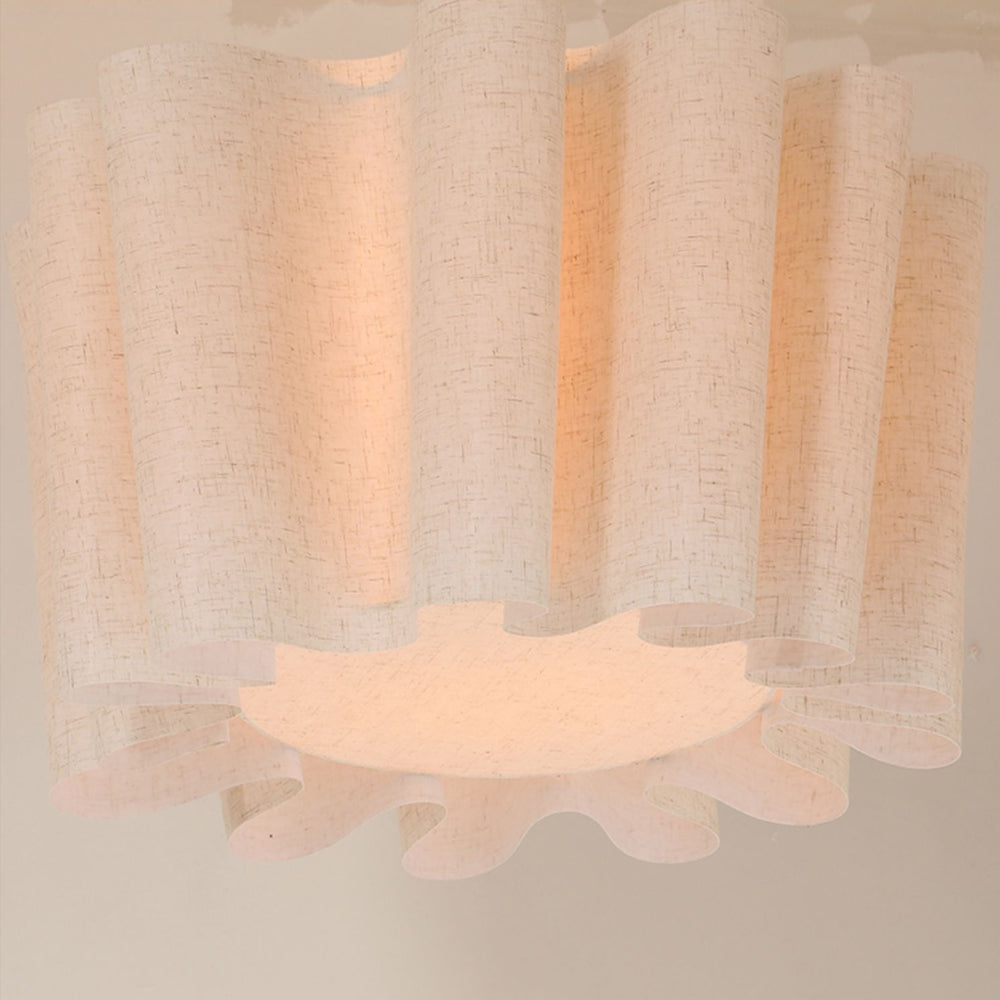 Nordic Fabric Pleated Pendant Lights