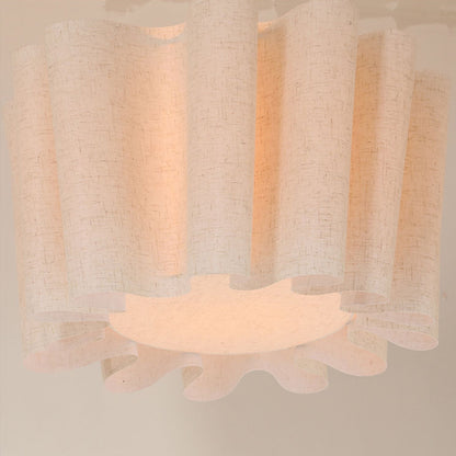 Nordic Fabric Pleated Pendant Lights