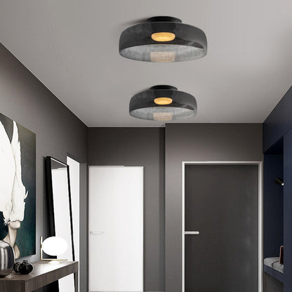 Creative Glass Ceiling Light Multi-Layer Pendant Lampshade