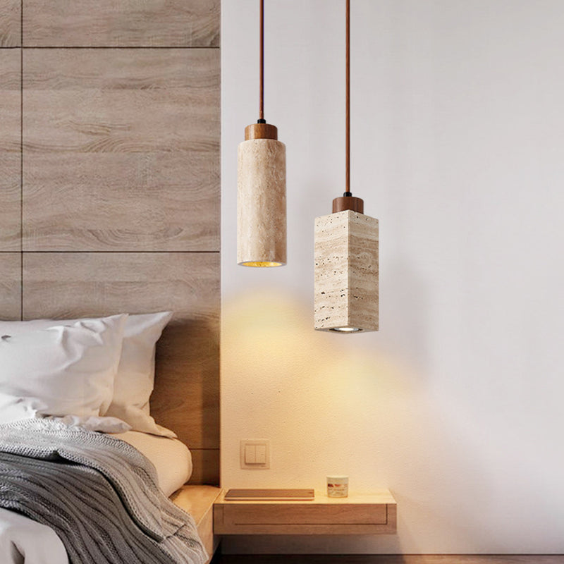 Island Table Retro Spotlight Wood Pendant Light