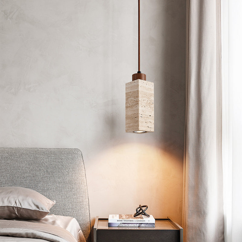Island Table Retro Spotlight Wood Pendant Light