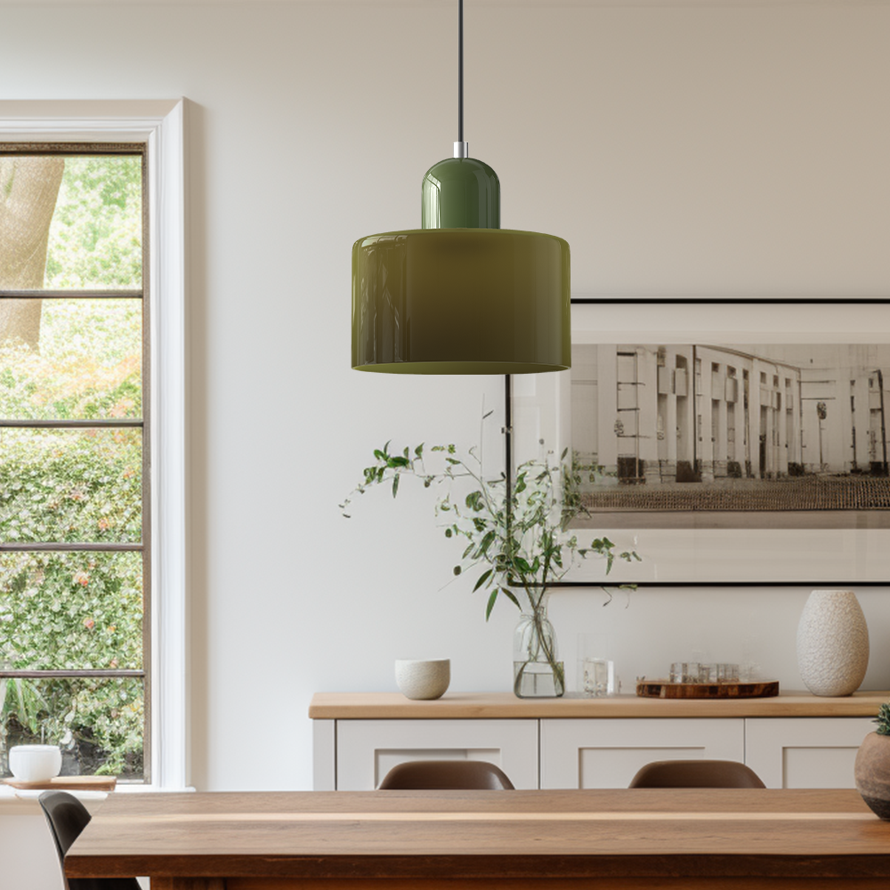Creative Fresh Small Glass Pendant Light