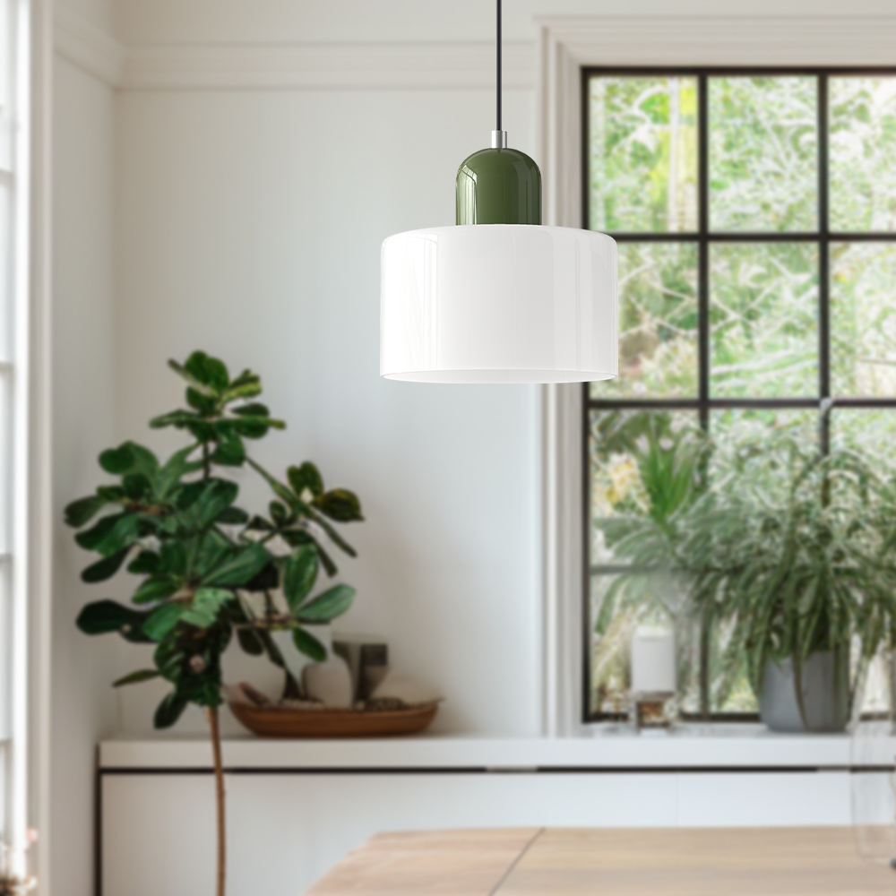 Creative Fresh Small Glass Pendant Light