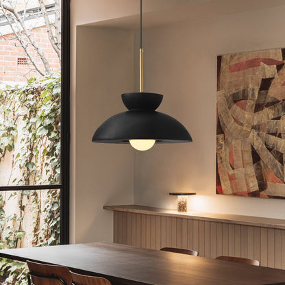 Resin Dome Ceramic Colorful Pendant Light