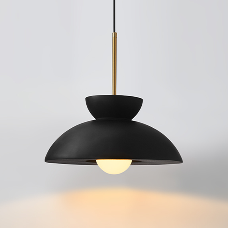 Resin Dome Ceramic Colorful Pendant Light