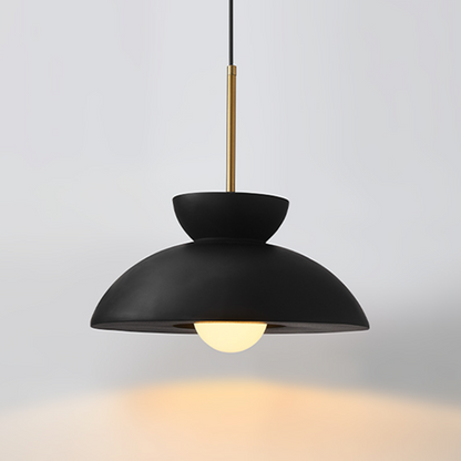 Resin Dome Ceramic Colorful Pendant Light