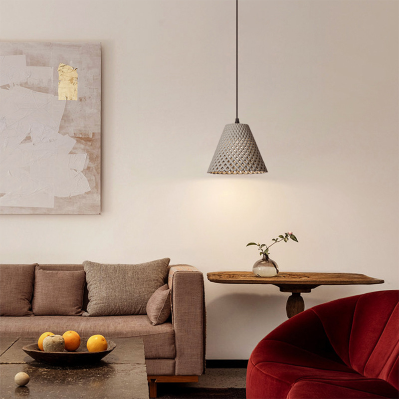 Black White Grey Pendant Light Cone Ceiling Lamp
