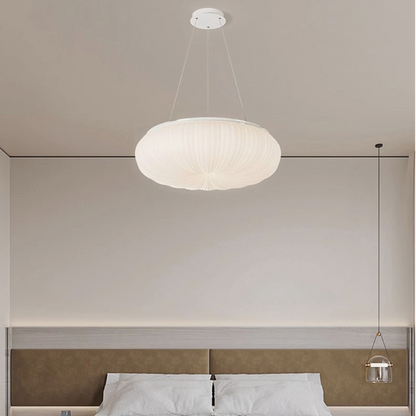 Minimalist Shell Round LED Flush Mount Ceiling Light