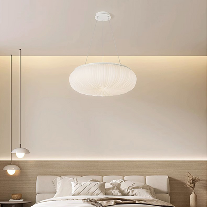 Minimalist Shell Round LED Flush Mount Ceiling Light