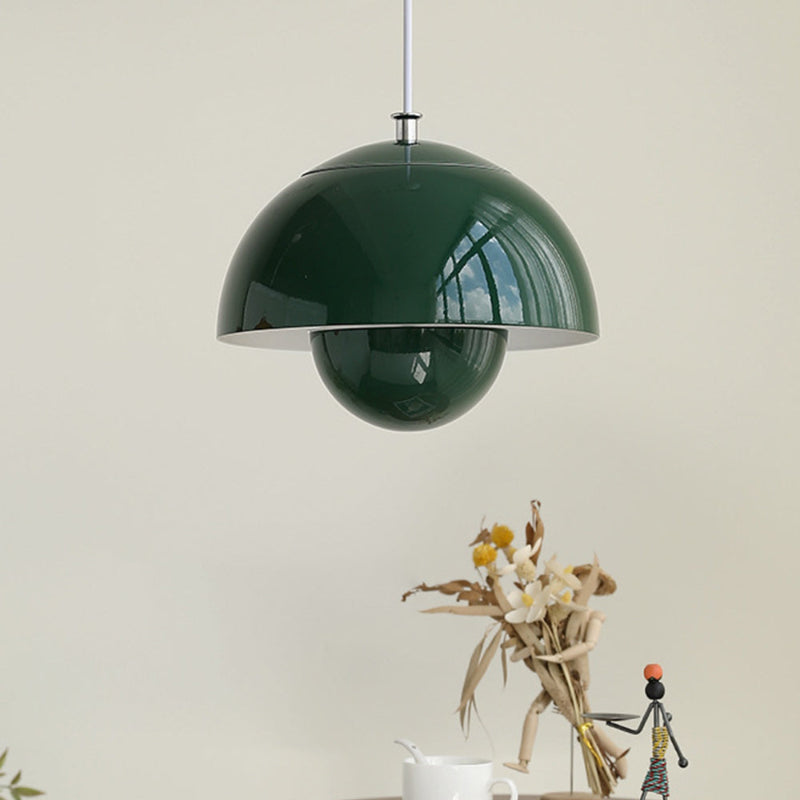 Nordic Modern Metal Hanging Light Flower Bud Shade