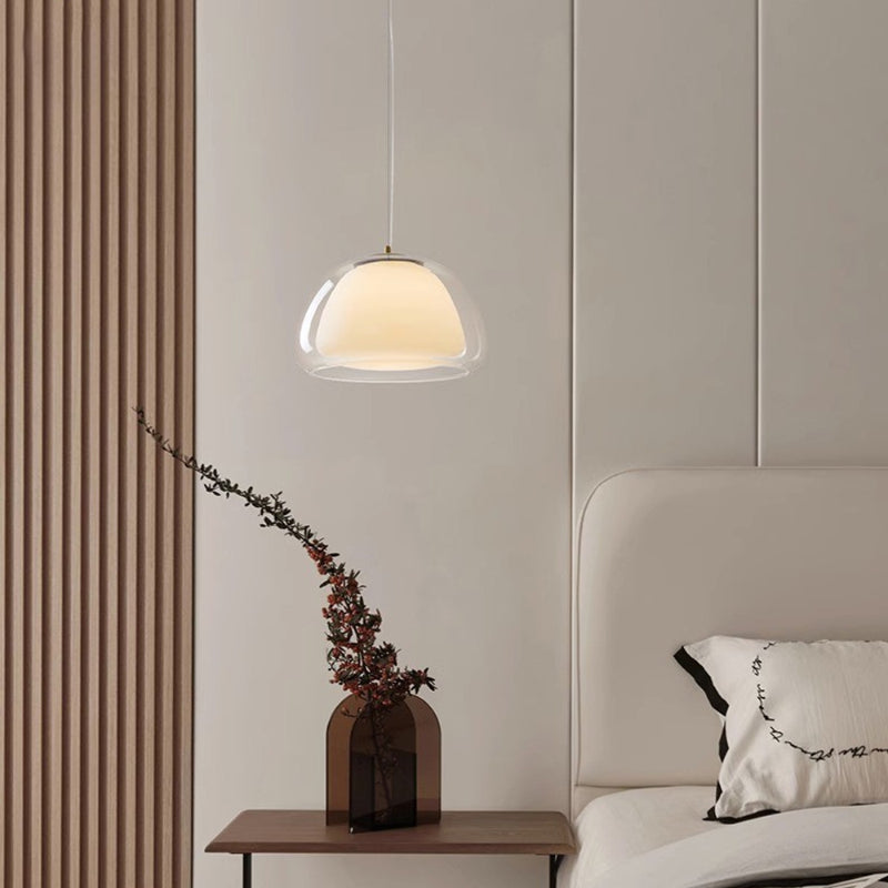 Nordic Minimalist Glass Pendant Light