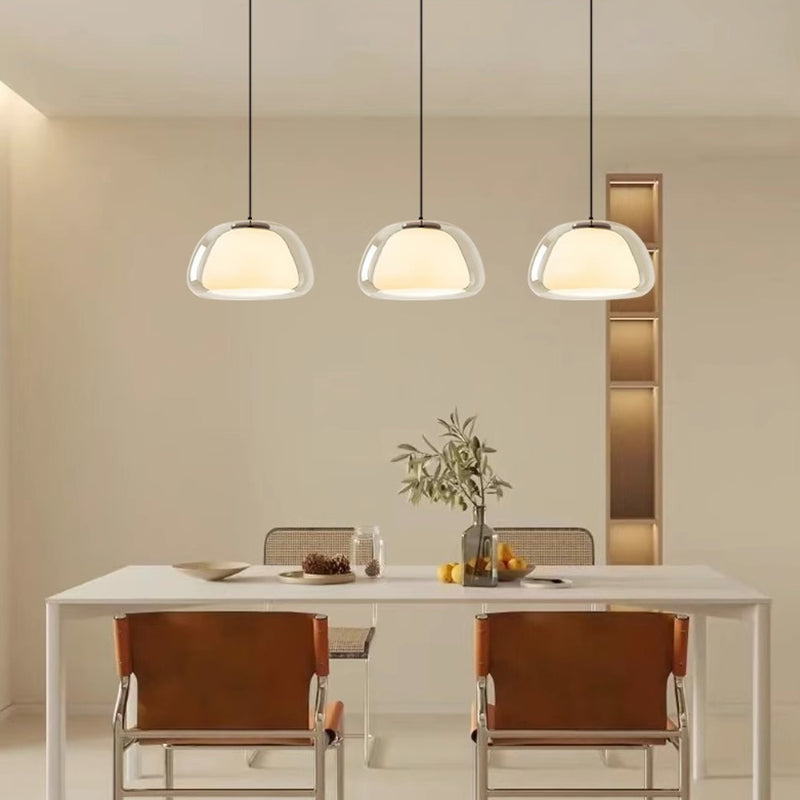 Nordic Minimalist Glass Pendant Light