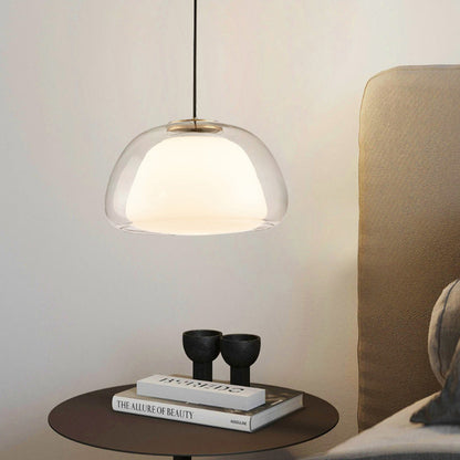 Nordic Minimalist Glass Pendant Light