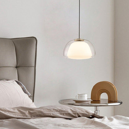 Nordic Minimalist Glass Pendant Light