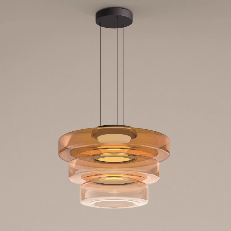 Nordic Glass Pendant Lighting For Kitchen Island-[Modern pendant lighting for bedroom and living space]-Demolights UK