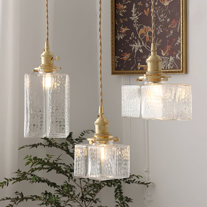 Elegance Glass Hanging Pendant Light