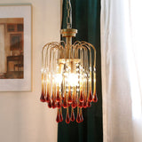 Load image into Gallery viewer, Classical Drop Glass Chandelier Italian Design Living Room Crystal Lighting