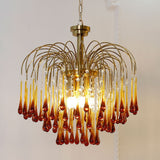 Load image into Gallery viewer, Classical Drop Glass Chandelier Italian Design Living Room Crystal Lighting