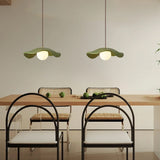 Load image into Gallery viewer, Cream Green Style Dining Room Pendant Light Creative Resin Pendant Lamp Shade